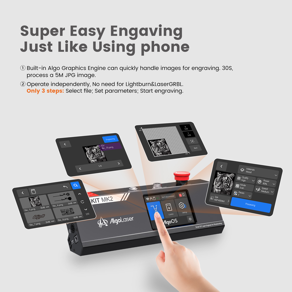 AlgoLaser Laser Engraving Mach - Laser Marking Machine review and price