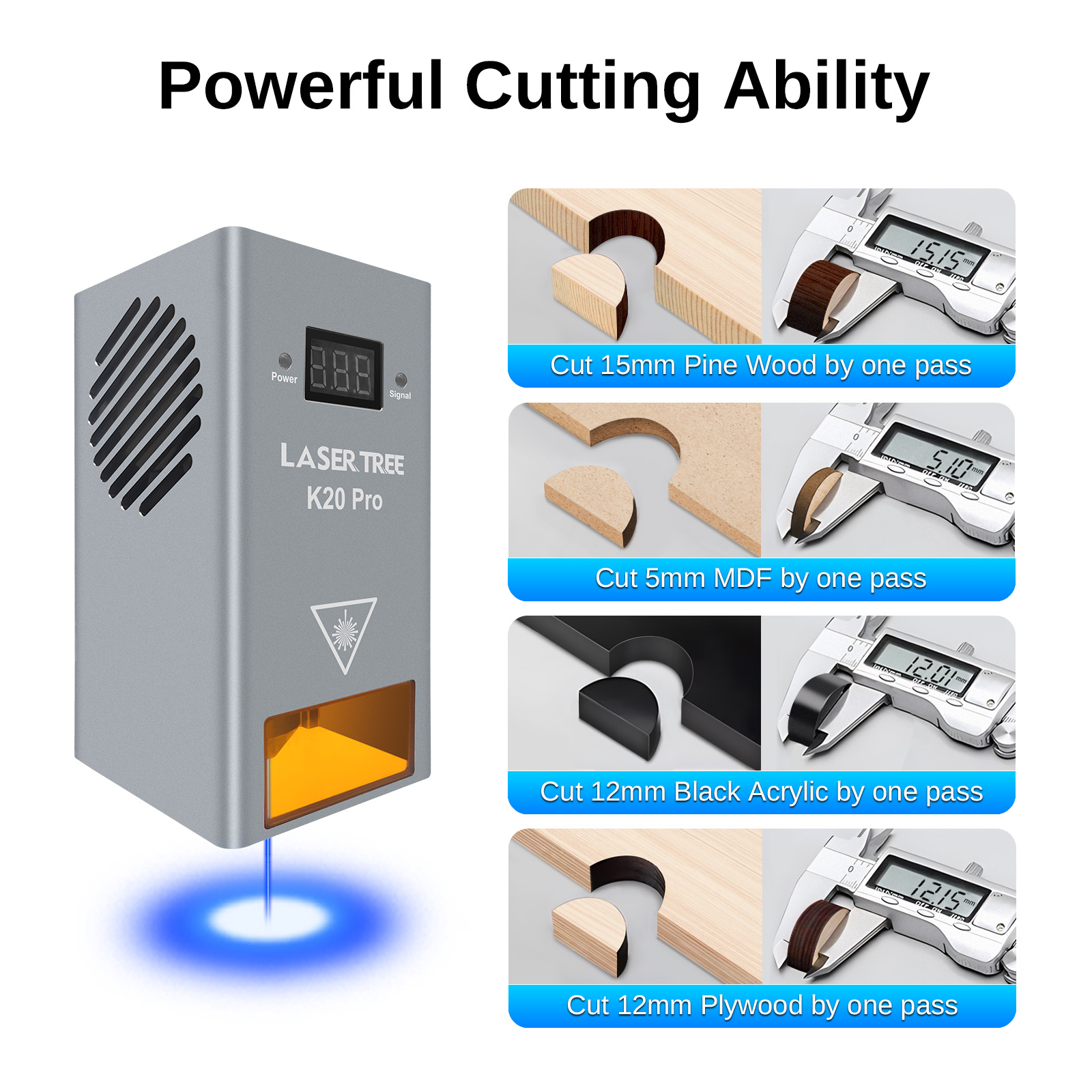 LASER TREE 20W Optical Power L - Industrial Laser Engraver review and price